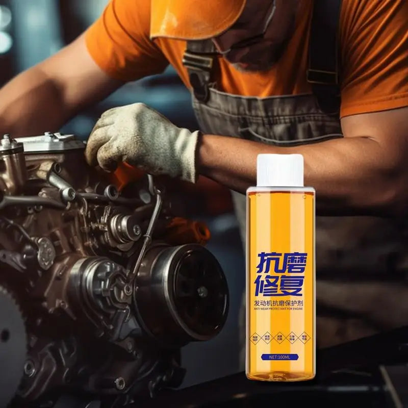 100ml Engine Anti-Wear Protective Oil Safe And Gentle Vehicle Care Noise Reduction Anti-Wear Repair Oil Engine Repair Additive
