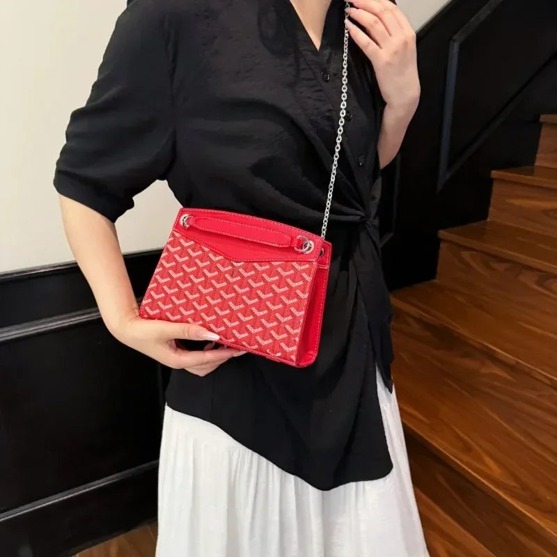 2025 Luxury Leather Women's Crossbody Commuter Bag - Classic Brand Design, Large Capacity for Work/Office + Free Shipping