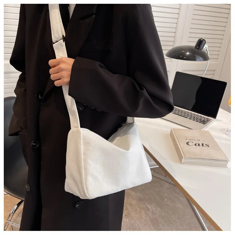 Large-capacity Shoulder Bag New Women's Fashion Simple Commuter Messenger Tote Bag Luxury Designer Handbag Women Bag