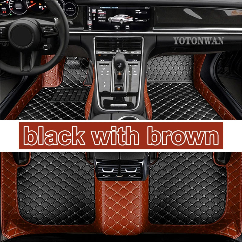 Car Floor Mats For Ford Fiesta Mk6 Mark VI Mk7 WS WT WZ 2009~2016 Anti-dirt Pads Car Carpet Non-slip Auto Rug Car Accessories