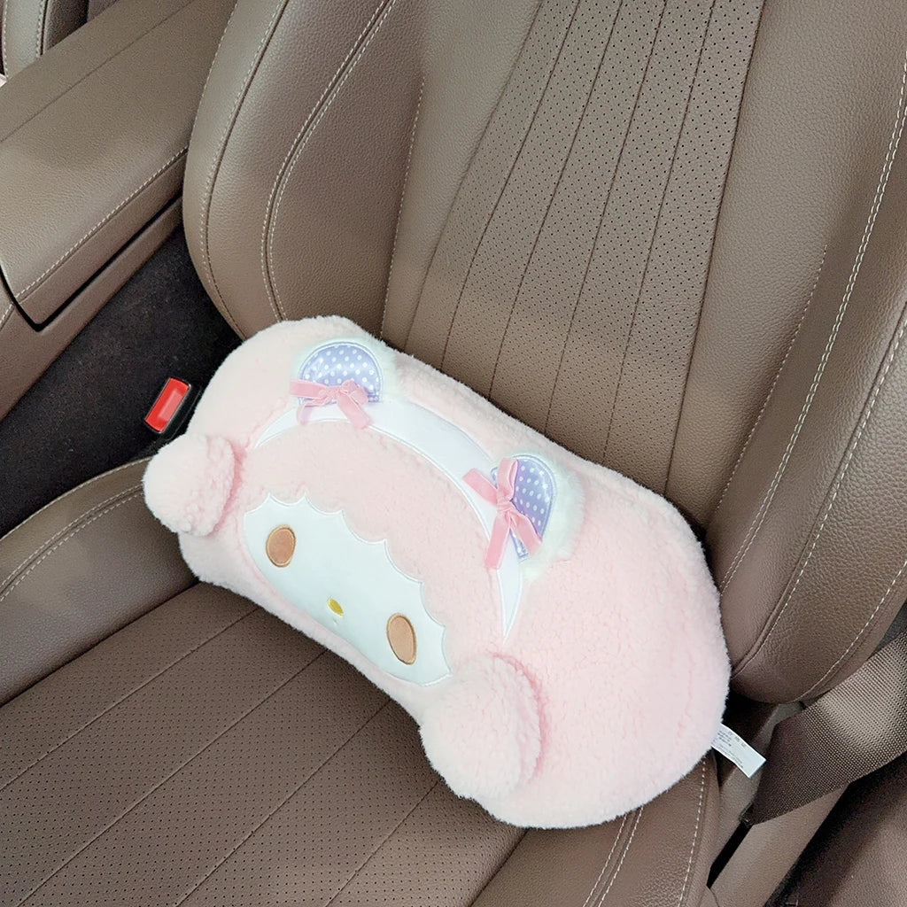 Sanrio My Melody Headrests Car Neck Pillows My Sweet Piano Pillows Car Interior Pillows Driving Neck Pillows Seat Waist Pillows