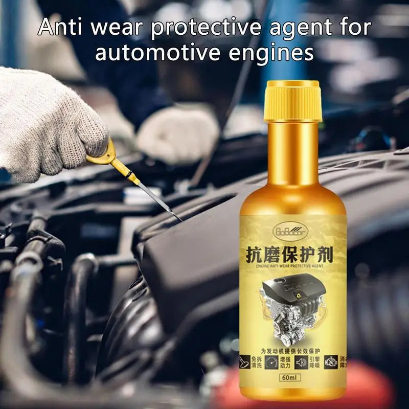 Engine Oil Additive 60ml Restore Protect Automotive Engine Anti-Wear Noise Reduction Protective Agent Suitable For SUV Engines