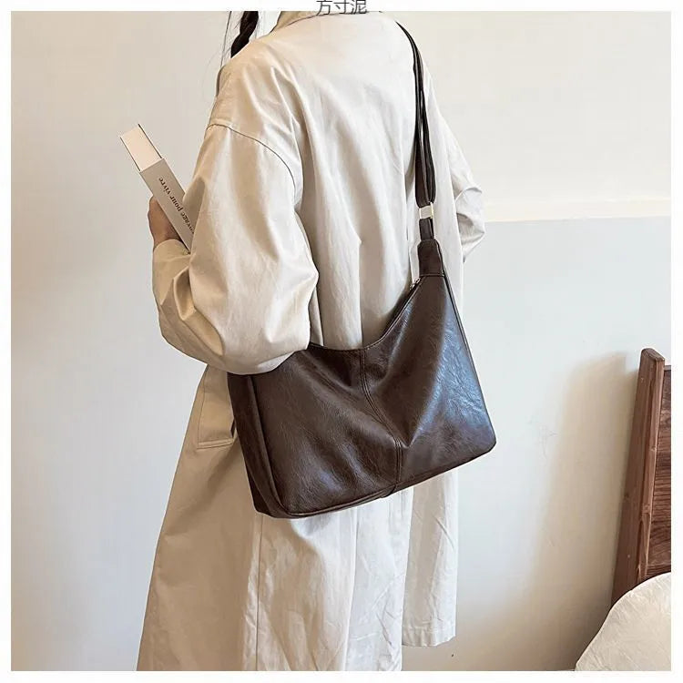 Women's Large Capacity Tote Bag Handbag & Crossbody Bag Versatile for Work, Travel, Everyday Use - Durable & Easy-Clean Handbags