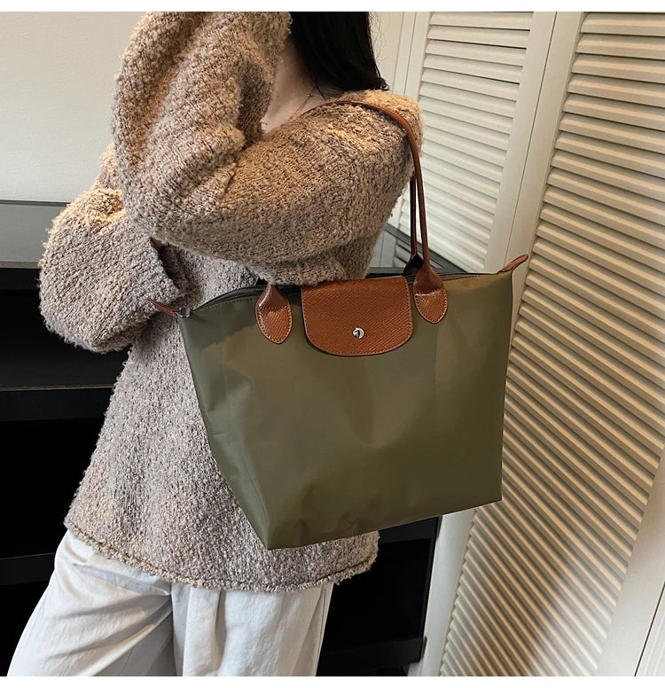New Style Women's Bag - Fashionable Underarm Single-Shoulder Handbag - Large Capacity Lightweight Handbag For Carrying