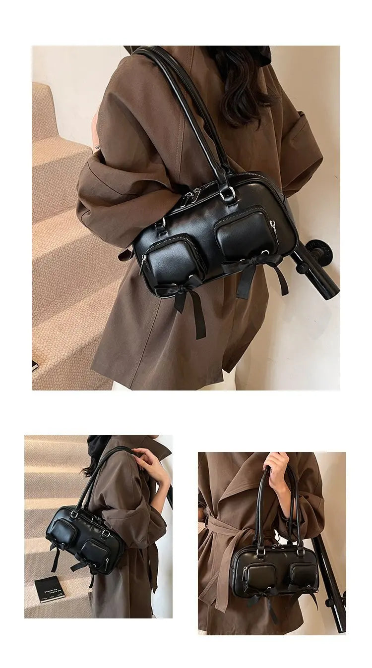 Trendy Designer Crossbody Bag For Women Genuine Leather Shoulder Handbag Luxury Tote Purse Classic Style