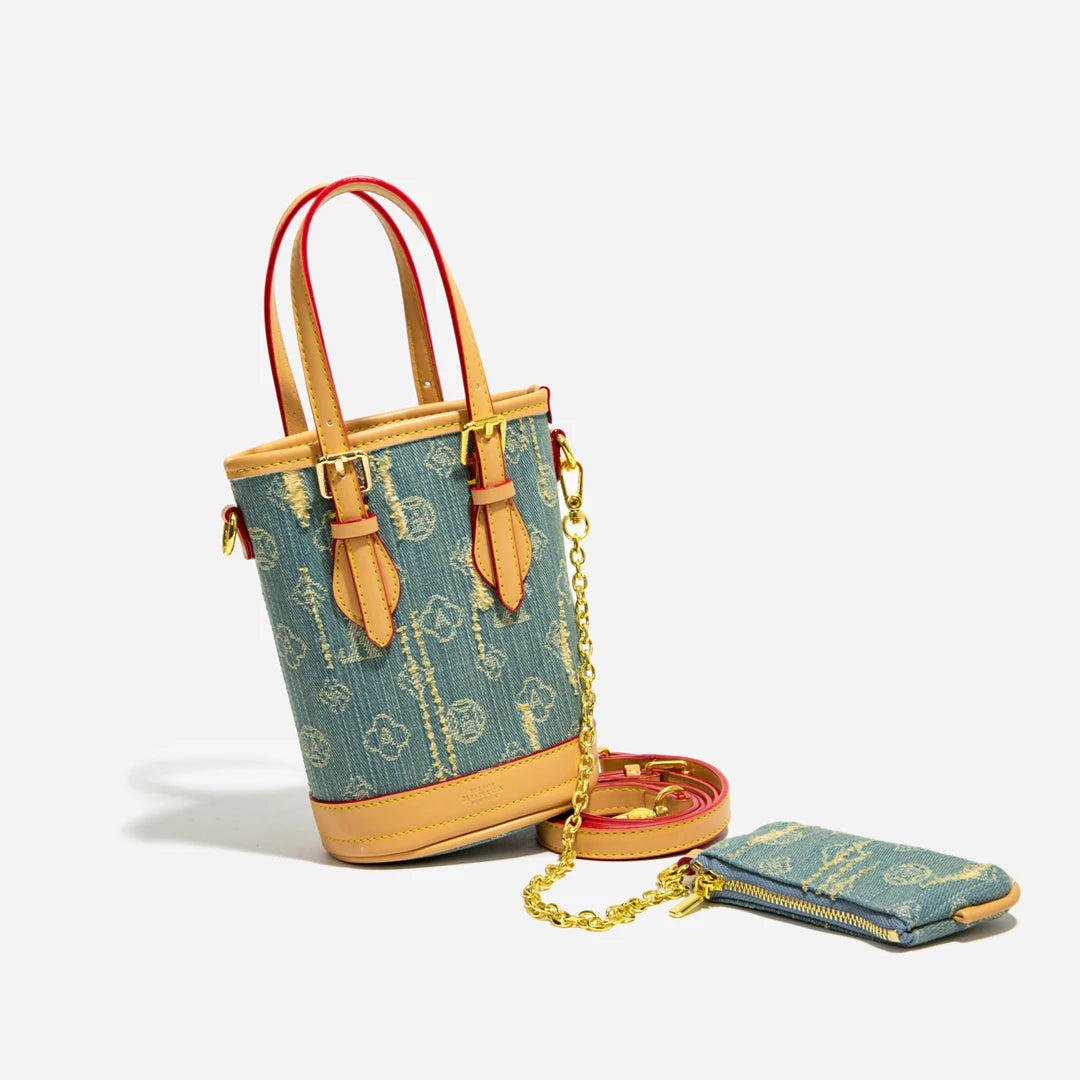 Casual Exquisite Crossbody Bag - French Niche New Style Trendy High-End European American Sweet Retro Bag