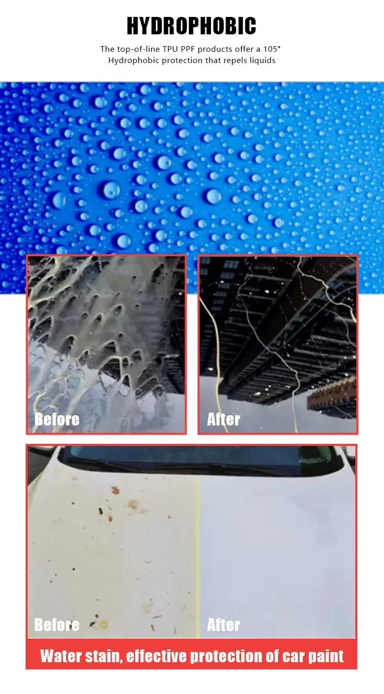 Matte PPF xpel Paint Protection Film Matte Finish Visual Upgrade Premium TPU Material Stain-Resistant & Scratch-Resistant