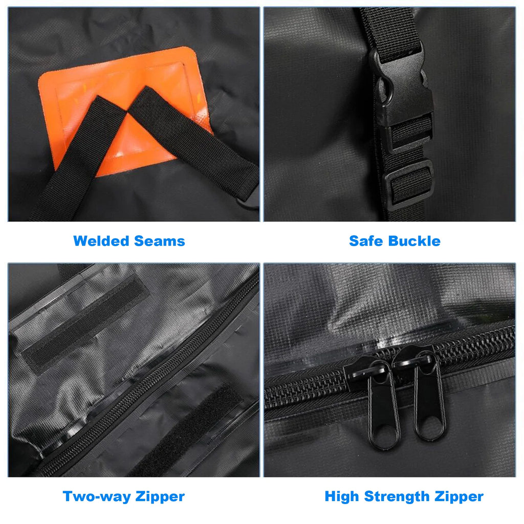 Universal Car Roof Cargo Bag for Vehicles with or without Roof Rack Crossbars Cargo Carrier Storage Bag 20 Cubic Feet Foldable
