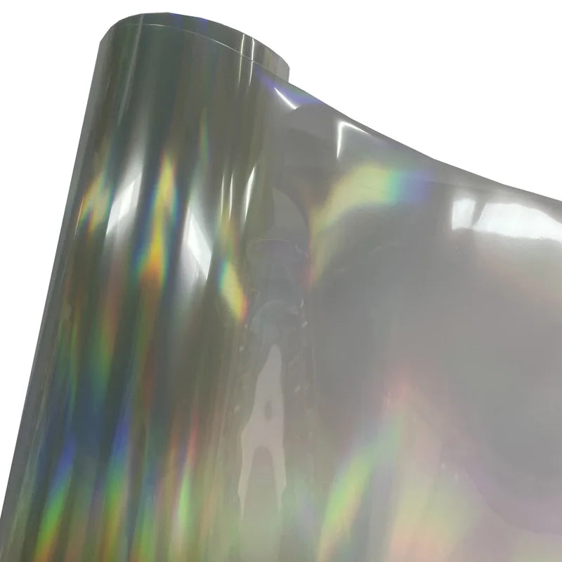 Premium Rainbow Holographic Clear Paint Protection Film Roll PPF Self Adhesive Decal Car Vinyl Wrap