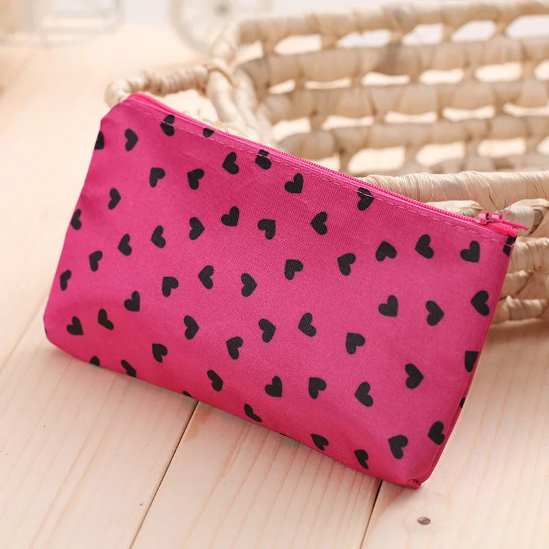 Simple Cosmetic Bag Fashion Women Makeup Bags Cosmetics Bag for Travel Lady Washing Toiletry Pouch Bags