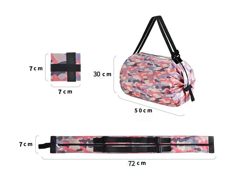 Women Shopper Bag Japanese Large Folding Tote Bag Travel Organizer Eco Shopping Bags Lady Market Bag Mujer Foldable Pouch Bolsos