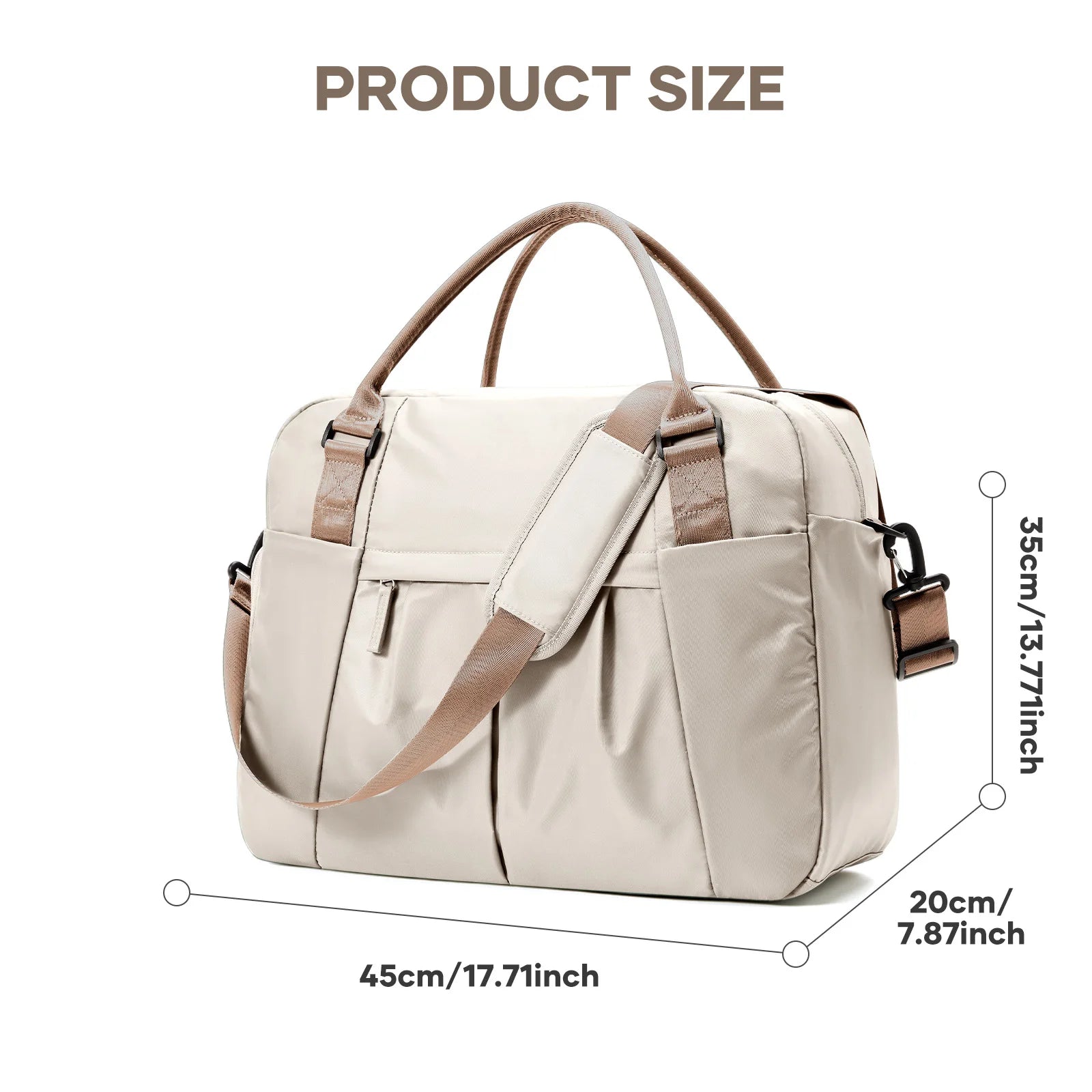 Gym Travel Bags for Women Men, Hand Luggage Travel Handbags 40x20x25 Ryanair Bag, Waterproof Shoulder Bag Exercise Fitness Bag