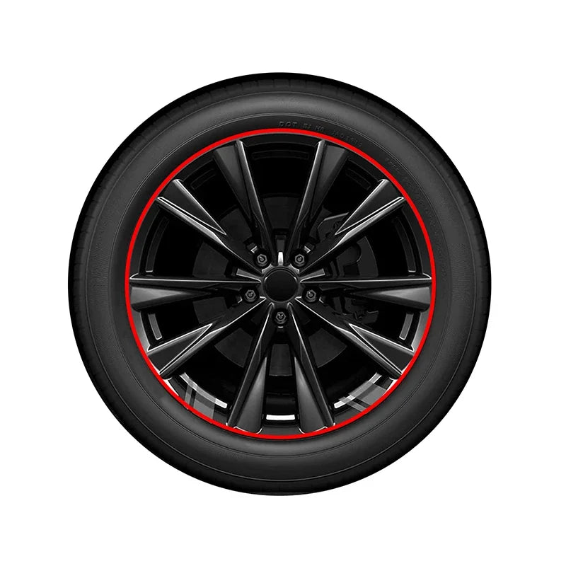 Universal Car Rim Protect Strip Wheel Edge Protector Car Wheel Sticker Tire Protection Care Covers Car Styling