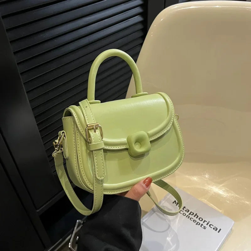 Luxury Women's Multi-functional Small Messenger Bag,high-end Texture Fashionable Square Handbag Trendy Handheld and One Shoulder
