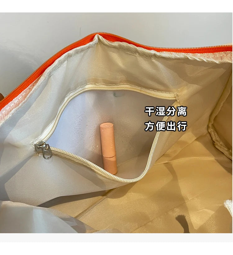 Travel Bag, Duffel Bag Cosmetics Bag, Professional Fitness Bag, Yoga Swimming Training Backpack, Satchel Shoulder Crossbody Tote Bag, Suitable for Men and Women