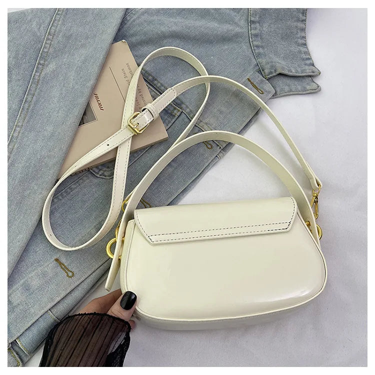 Luxury Small Batch Designer Tote Bag Women Versatile Crossbody Shoulder Bag High Quality Leatherlike Casual Daypack Minimalist