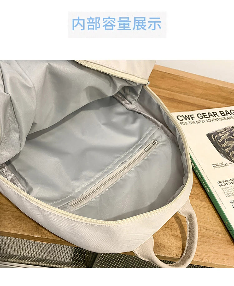 Luxury Brand Lady Fashion Backpacks High Quality Large Capacity Shoulder bags Waterproof Multi Functional Women's Handbags