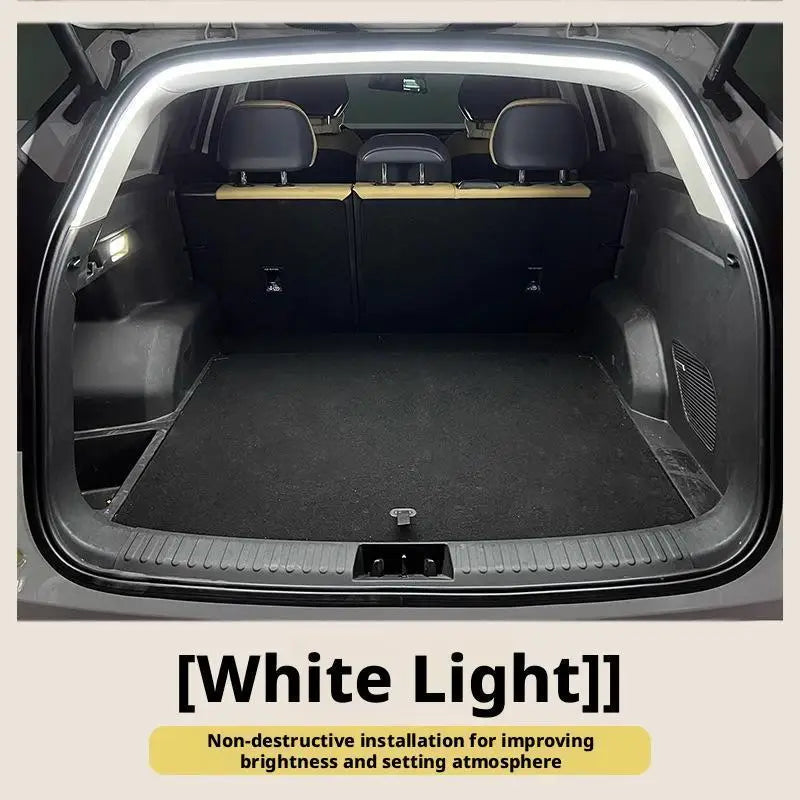 Car Trunk LED Light Strip - High-brightness, Auto-sensor & No Wiring, Ambient Decorative Light for Interior Modification