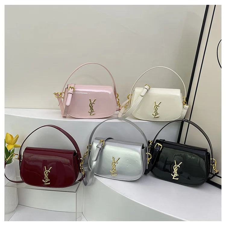 Luxury Small Batch Designer Tote Bag Women Versatile Crossbody Shoulder Bag High Quality Leatherlike Casual Daypack Minimalist