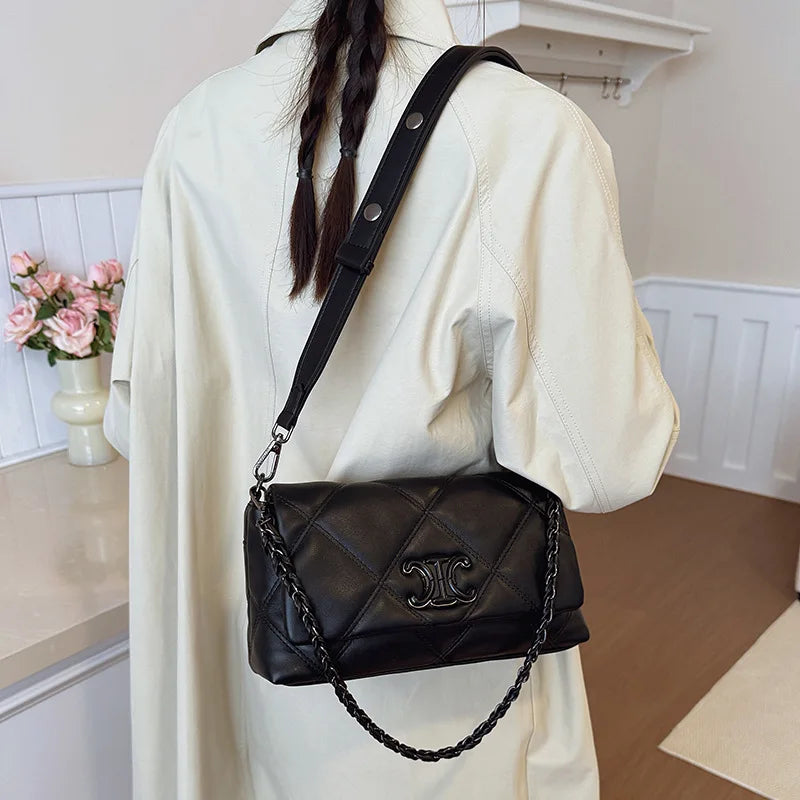 2025 Women’s Premium Light Luxury Shoulder Bag — New Foreign-Style Exquisite Design, Lightweight Large-Capacity & Versatile