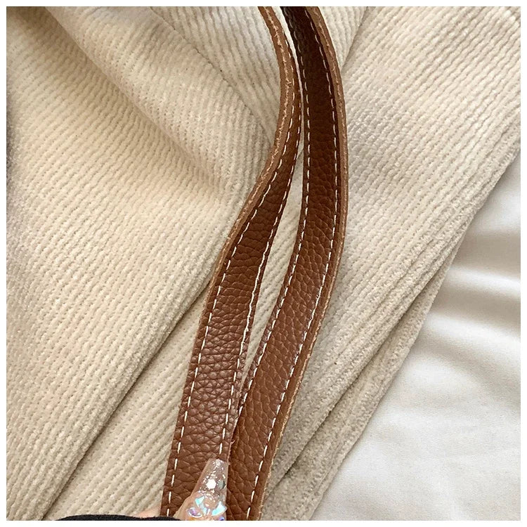 New Handheld Tote Bag Large Capacity Fashionable Women's Bag Premium Single Shoulder Underarm Bag Trousses De L’épaule