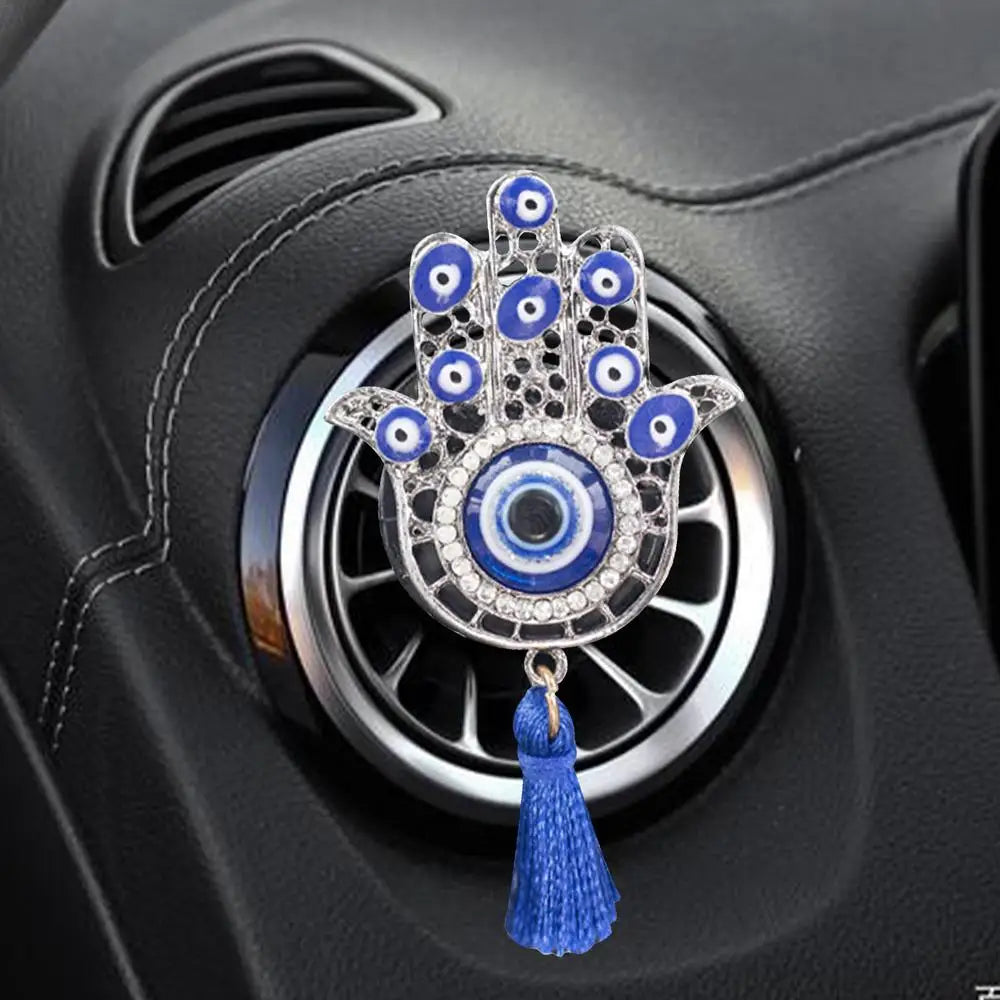Aromatherapy Diffuser Vent Clip Devil's Eye Auto Air Vent Air Freshener Clip Mysterious And Fashionable Interior Decor