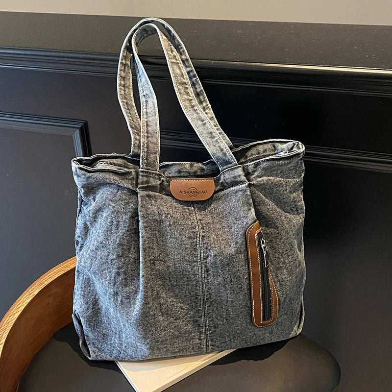 Women's handbag, large capacity shoulder bag, tote bag, suitable for work, travel, and daily use