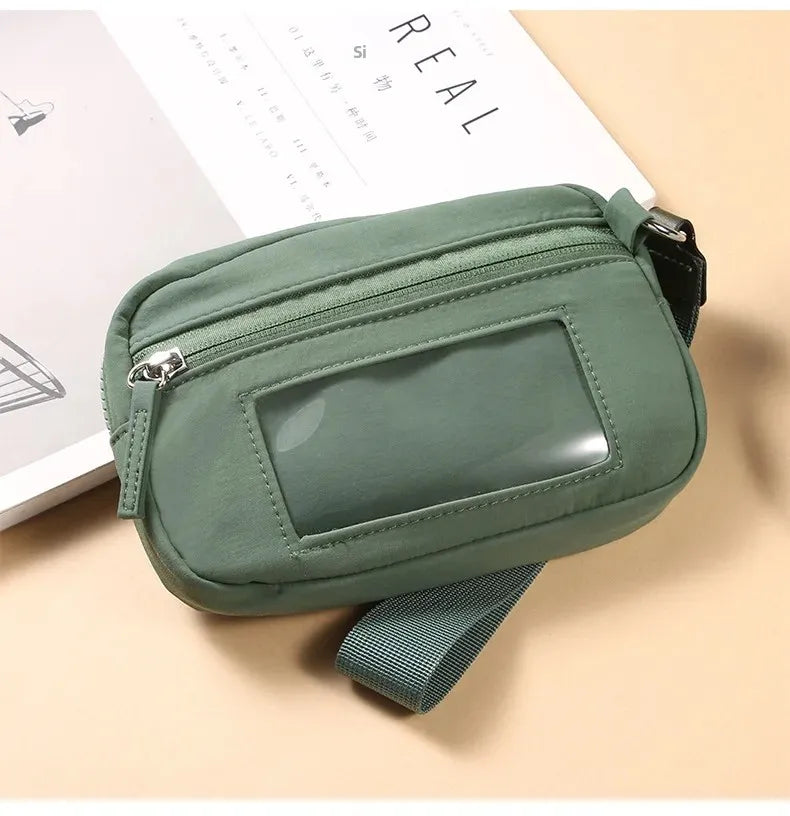 New Multi-Functional Waist Bag with Wrist Strap Handheld Diagonal Crossbody Outdoor Sports Polyester Waterproof Chest Bag