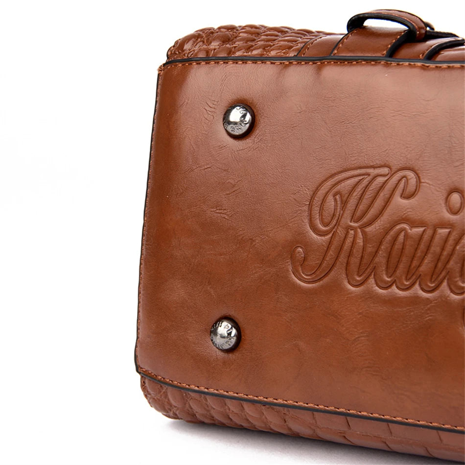 Luxury Designer Handbag Brand High Quality Soft Leather Shoulder Crossbody Bag for Women Bag Large Capacity Leisure Handbag 2024