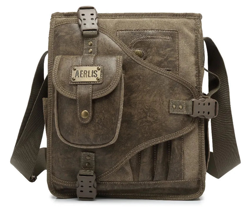 Man Messenger Shoulder Bag 2020 Canvas Business Casual Zipper Handbag Male Satchel Cross Body Bags Men bolsa crossbody bags sacs