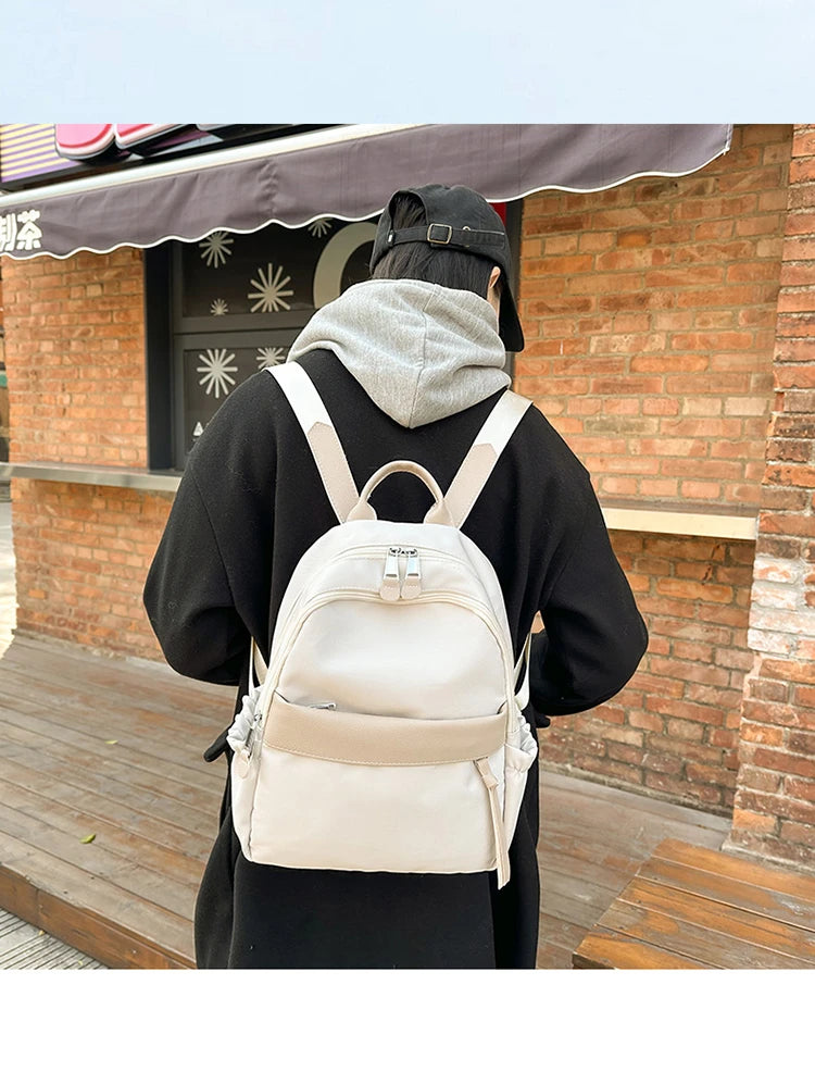 Luxury Brand Lady Fashion Backpacks High Quality Large Capacity Shoulder bags Waterproof Multi Functional Women's Handbags