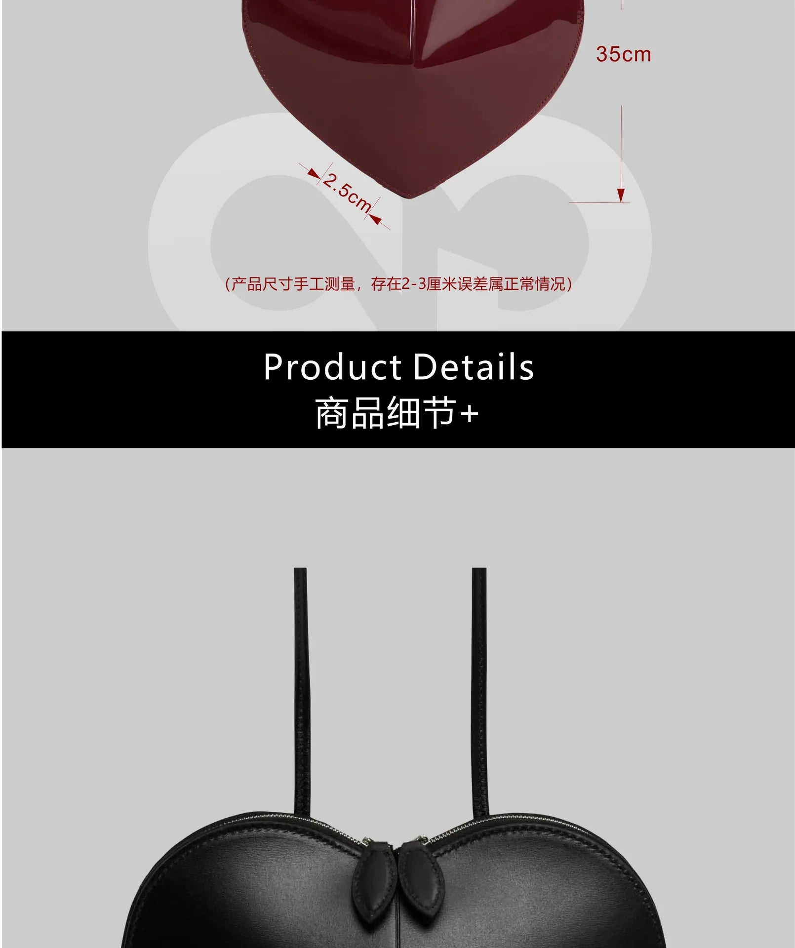 2025 high-texture love bag, mobile phone bag, genuine leather shoulder messenger bag, star heart-shaped bag of the same style