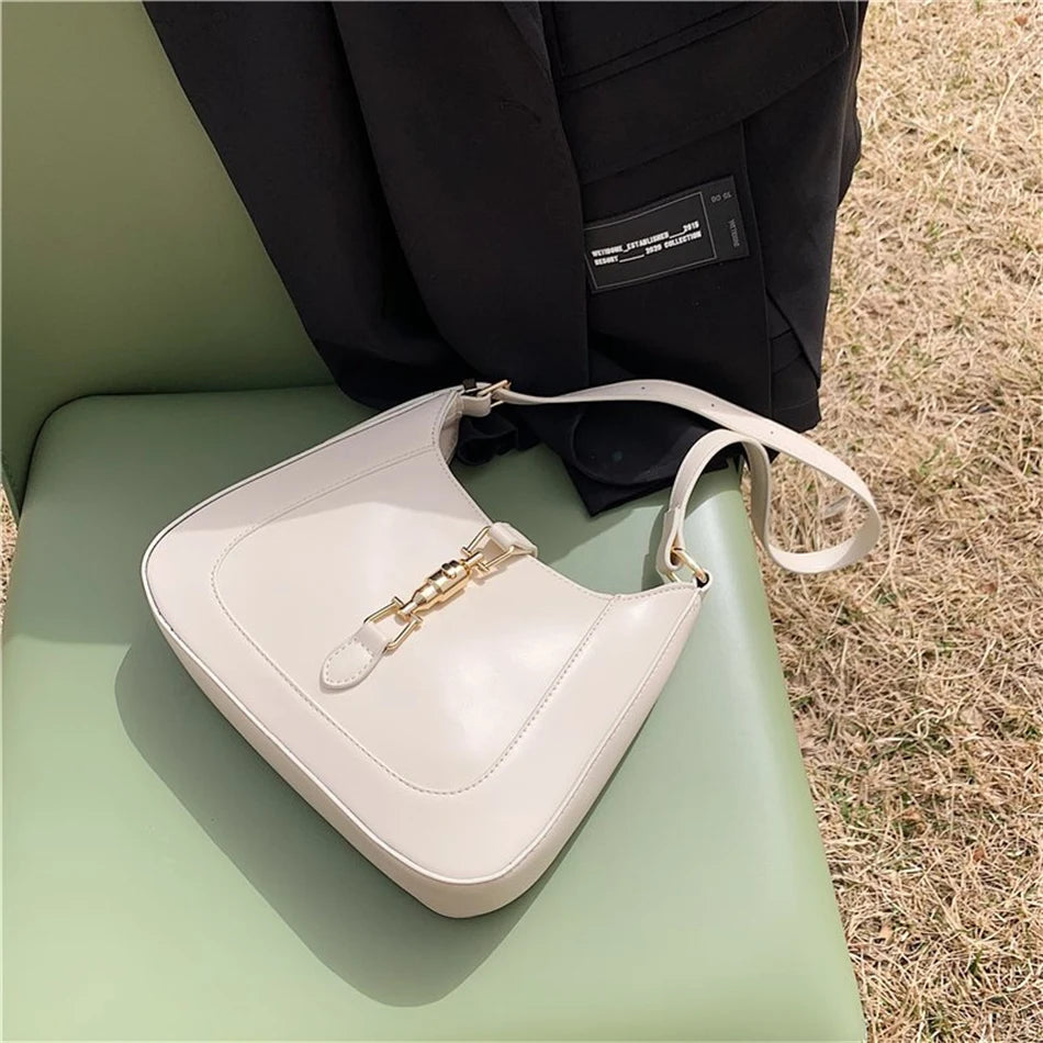 Luxury Brand Purses and Handbag Top End Quality Designer Leather Shoulder Crossbody Bag for Women 2022 Fashion Underarm Girl Sac