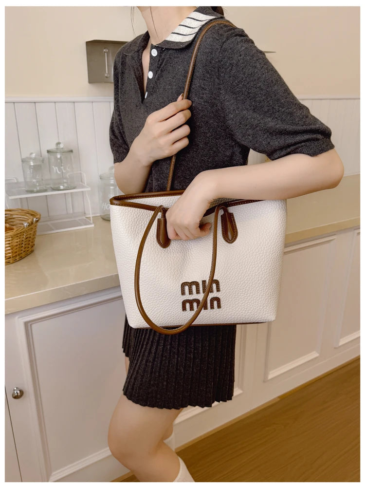 Luxury Handbag For Women, Leather Crossbody Bag With Detachable Strap Elegant Classic Design Famous Brand