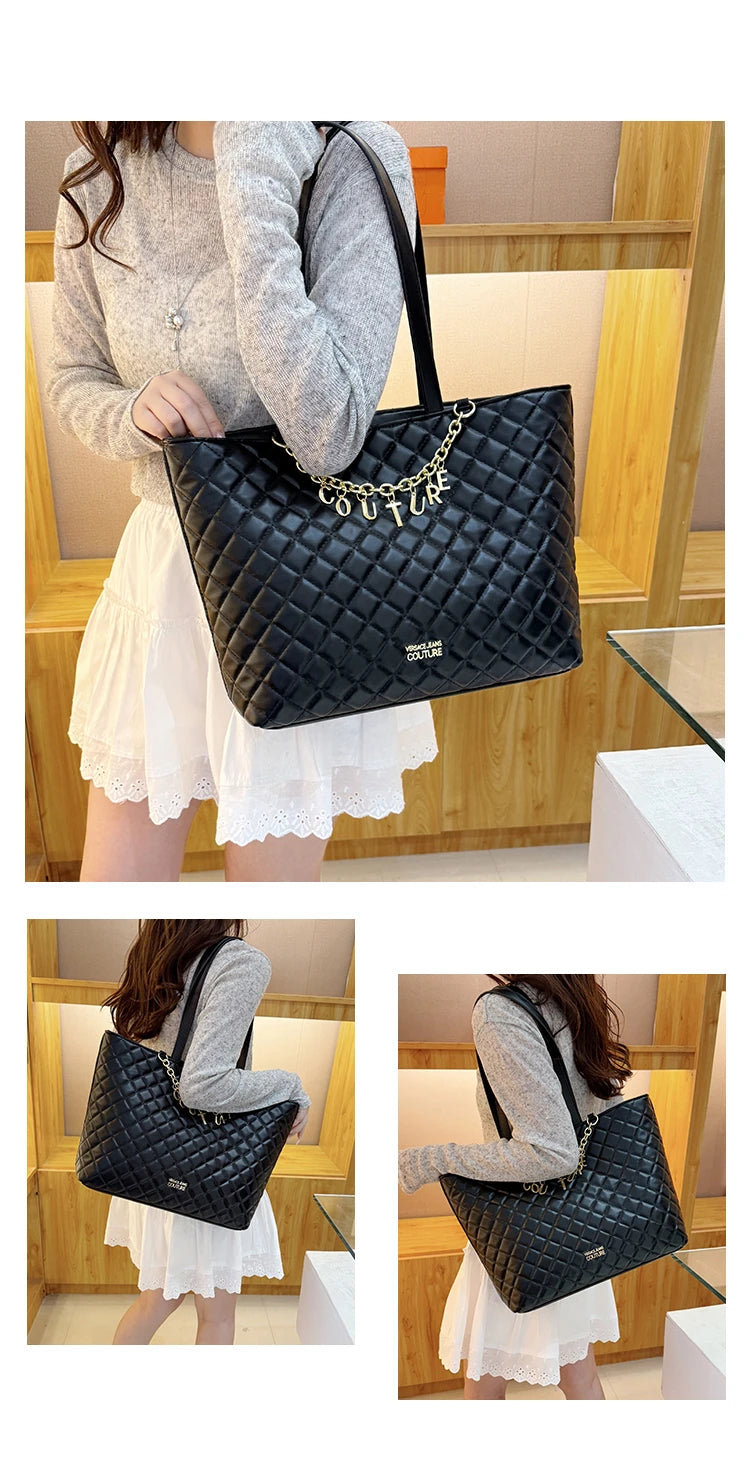 Popular Classic Elegant Leather Shoulder Bag Messenger Bag For Women From Luxury Brand Famous Designer