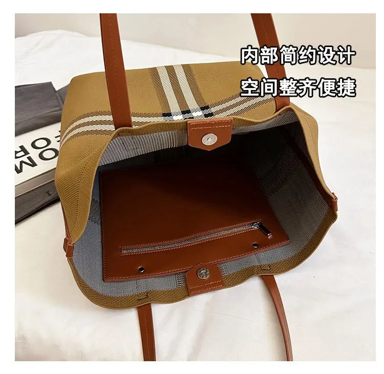 Luxury Designer Leather Shoulder Bag For Women Elegant Crossbody Handbags Ladies Tote Purse Classic Fashionable Brand
