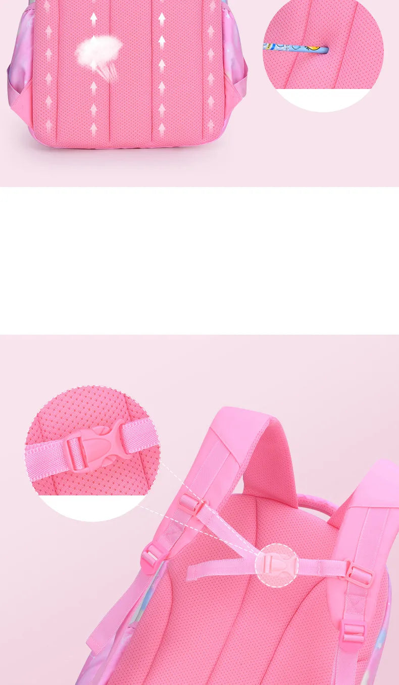 Backpack School Bag Girl Back Pack For Children Kid Child Teenager Female Class Schoolbag Primary Women Bagpack Teen Bookbag Kit