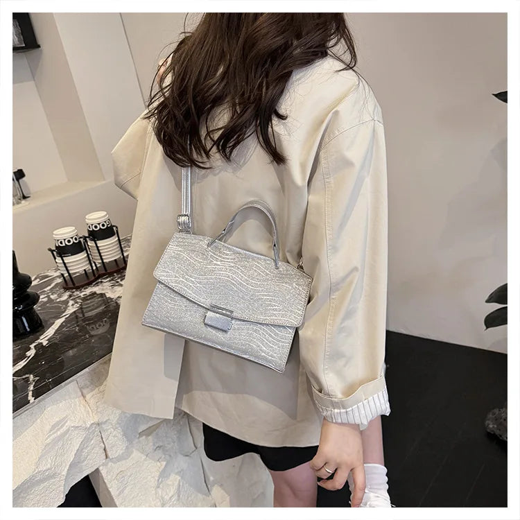 ‌2025 New Luxury Handbag - Crossbody/Shoulder Purse, Premium Leather Square Bag for Women, Stylish & Versatile Daily Accessory