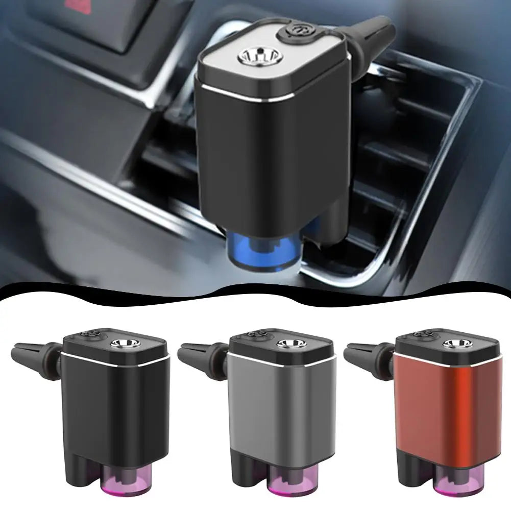 Smart Car Aromatherapy Diffuser Essential Oil Mist Humidifier Air Freshener Vent Clip Fragrance Diffuser For Auto Aromatherapy