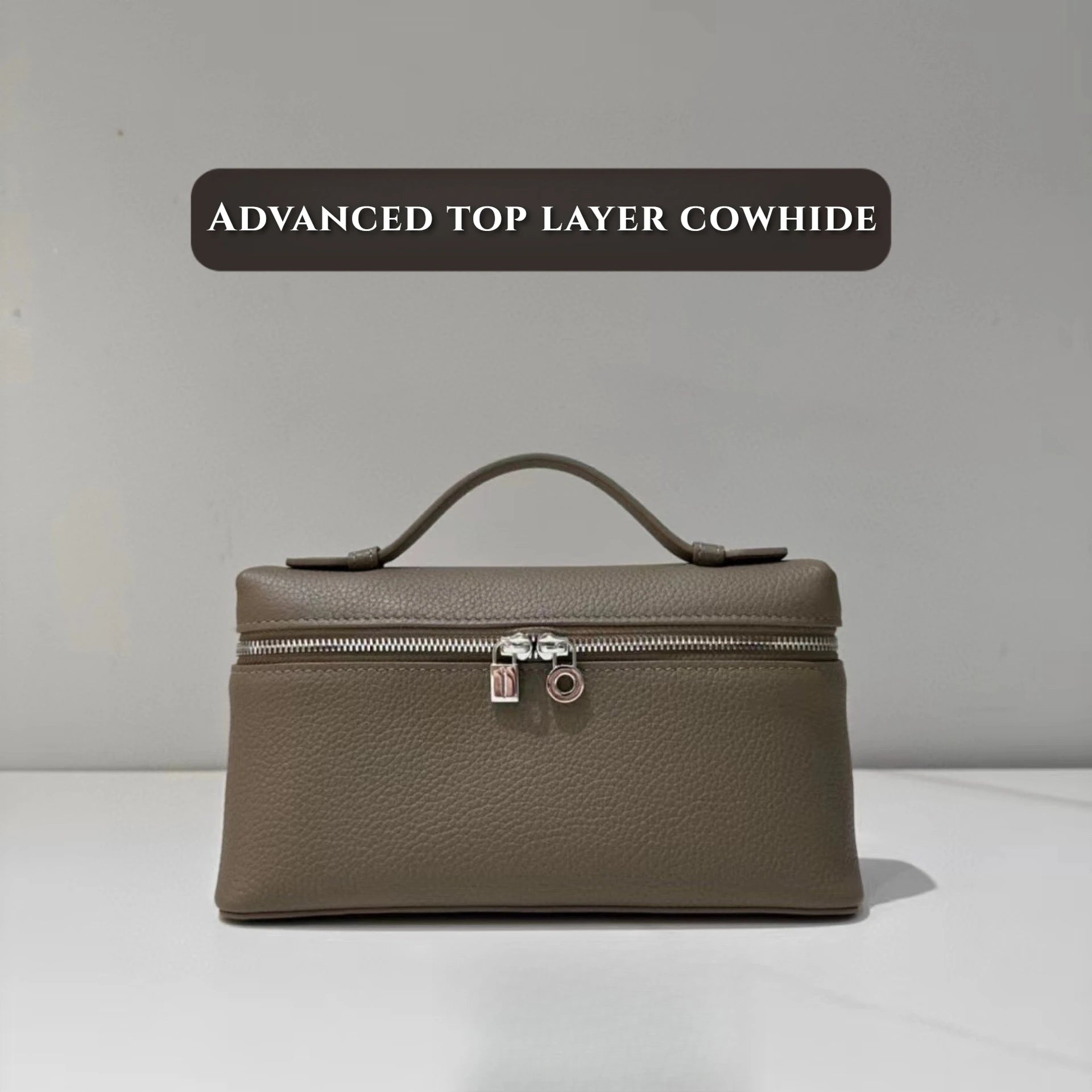 Luxury Handmade Leather Crossbody Bag Women's Chic Shoulder Box Purse Lunch Tote Celebrity Inspired