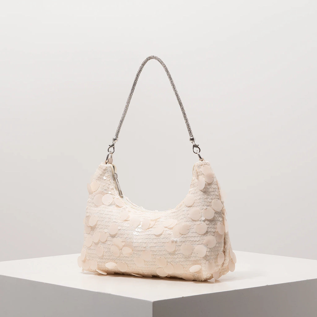 Luxury Sequin Bag，Concert Shoulder Bags，Prom Bag Dresses for Women，Bag for Women Elegant，Wedding Items，Party Bag（Random Pattern）