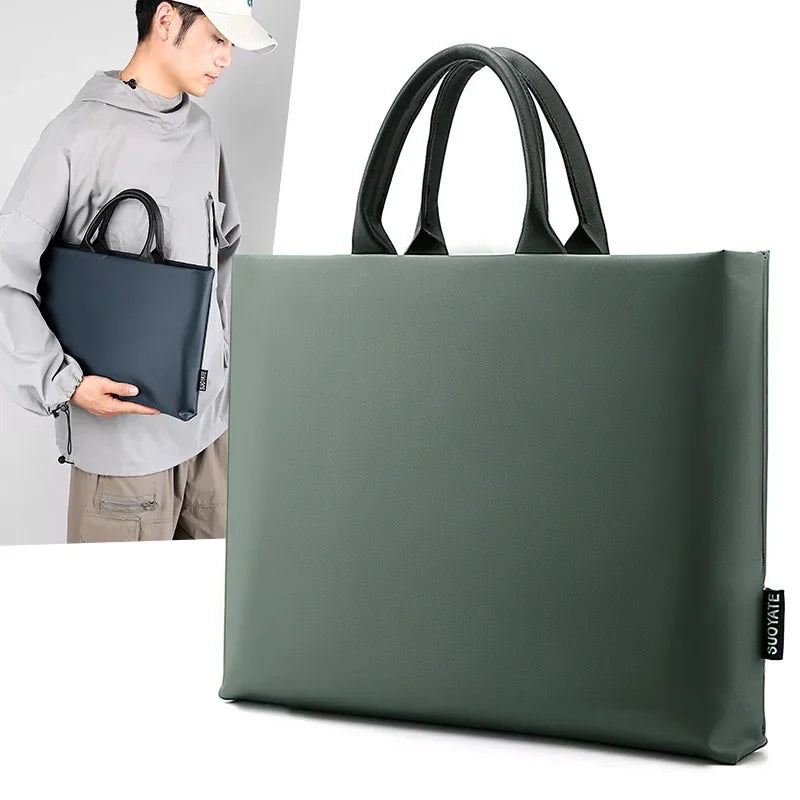 Business Men's Briefcase Business Document Information Kit Laptop Handbag Gift Advertising Computer Bag