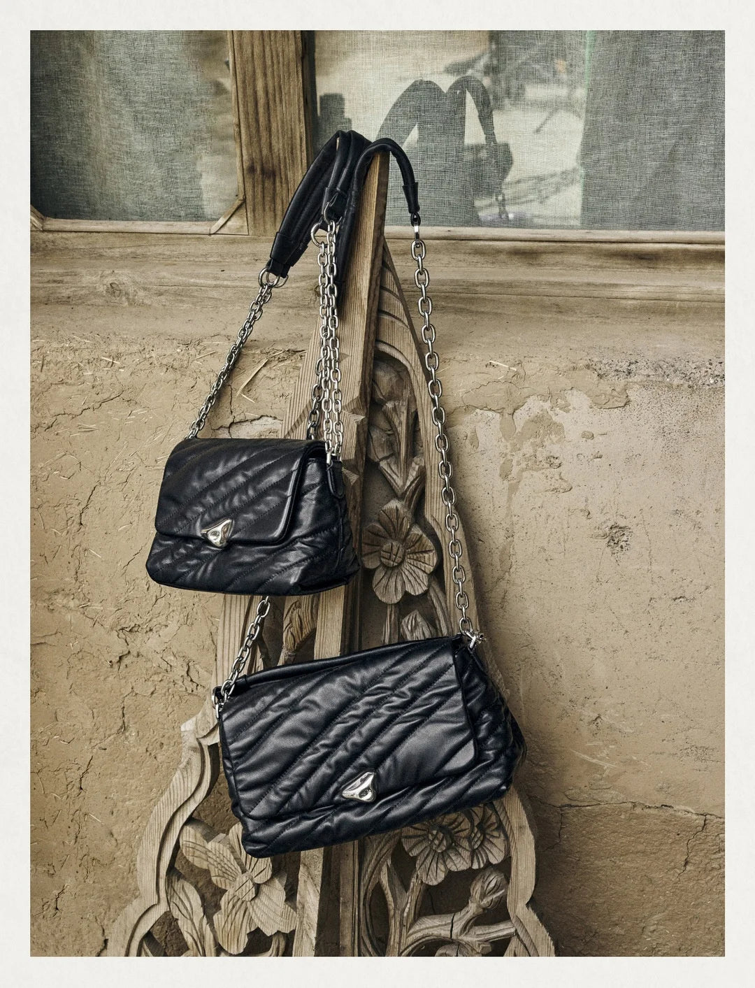 Postman's Bag Single-Shoulder Crossbody Commuter Leather Women's Chain Soft Square Bag Large Capacity Versatile Everyday