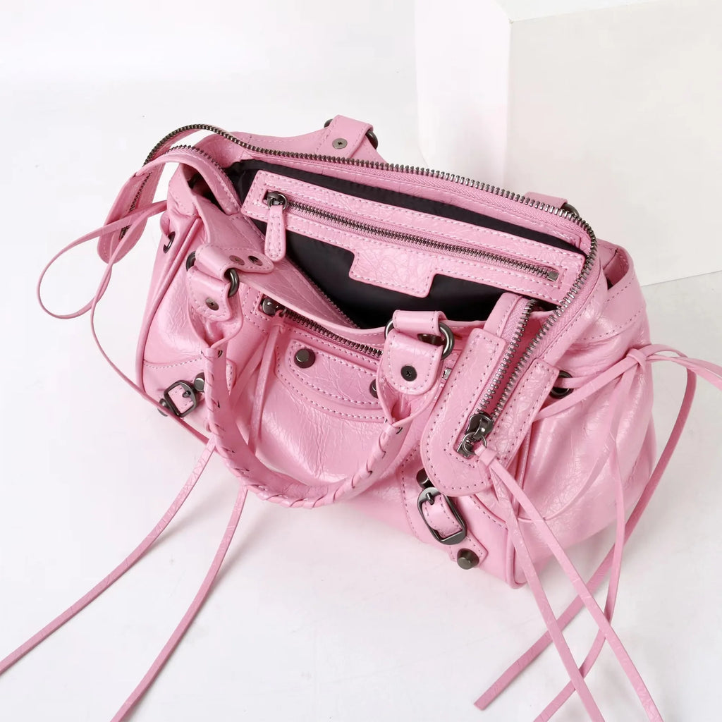 Postman's Bag Single-Shoulder Crossbody Commuter Leather Women's Chain Soft Square Bag Large Capacity Versatile Everyday