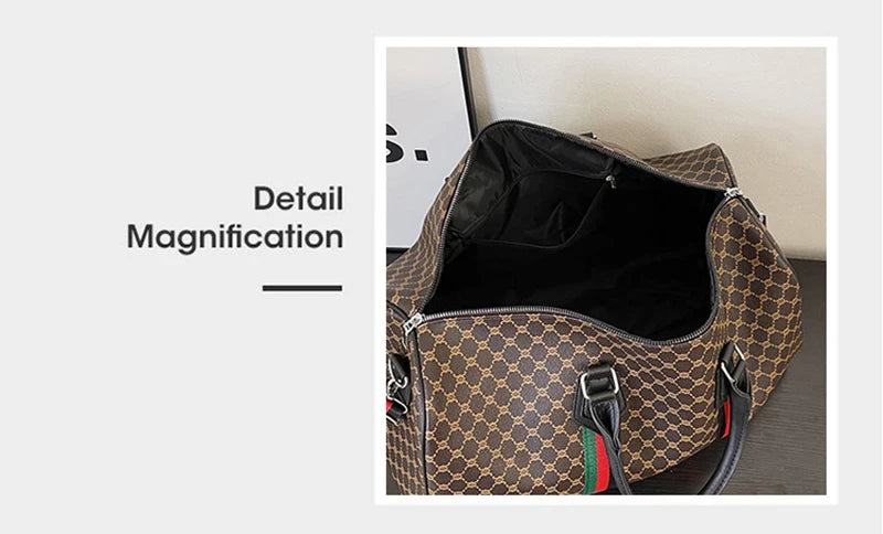 Luxury Travel Women's Bag Duffle Totes Gym Sports Fitness Business Large Capacity Casual Luggage Handbag Outdoor Weekend Bag
