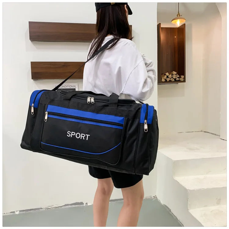 Travel Duffel Bag Carry on Luggage Bag Men Tote Large Capacity Weekender Gym Bags Sport Holdall Overnight Bag Pouches