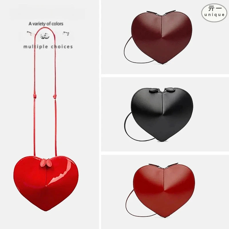 Love bag, mobile phone bag, red envelope, crossbody bag, female niche, high-end handbag