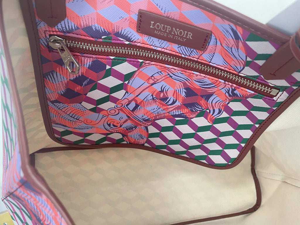 NEW LOUP NOIR Tote Bag for Women Shoulder Women Bags High Quality Famous Brands Bag Casual Totes Large Capacity Horse Noir Bag