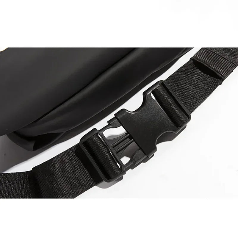 Luxury Design 3D Letters Crossbody Messenger Small Bag Unisex Belt Bag Versatile Travel Waterproof Purse Zipper Shoulder Bag