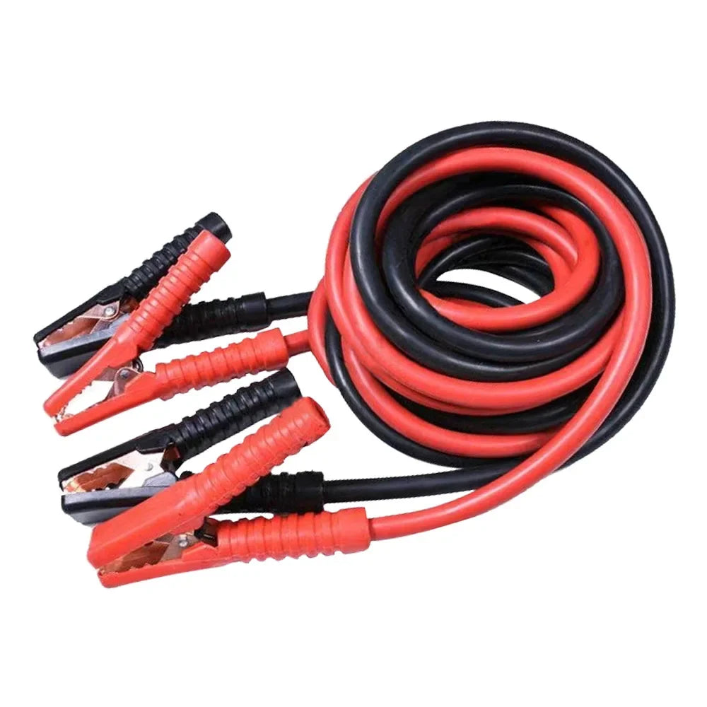 Heavy Duty Jumper Cables 2000A 4M Car Battery Booster Cables For Cars Trucks SUVs Vans Emergency Jump Start Alligator Clips